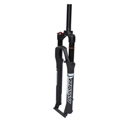 VPPV Spares VPPV Mountain Suspension Forks 26 27.5 Inch, Aluminum Alloy Remote Control Straight Tube 1-1 / 8" MTB Bike Disc Brake Travel 100mm (Color : C, Size : 27.5 inch)