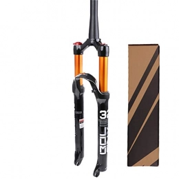 VPPV Mountain Bike Fork VPPV MTB Bicycle Suspension Fork 26 / 27.5 / 29 Inch, Straight Tube 1-1 / 8 ”Mountain Shock Absorber Air Forks Travel 120mm (Color : D, Size : 29 inches)