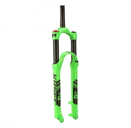 VTDOUQ Mountain Bike Fork VTDOUQ Bicycle suspension fork 26 27.5 29 in mountain bike front fork double air chamber shoulder control disc brake 1-1 / 8