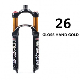 WANGP Mountain Bike Fork WANGP Bicycle Air Fork 26 ER MTB Mountain Suspension Fork Air Resilience Oil Damping Line Lock For Over SR, C