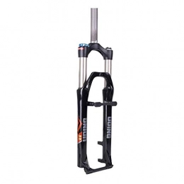 WANGP Spares WANGP Mountain Cycling Suspension Fork 26inch MTB Shock Absorber Road Bike Fork Manual Lockout 1-1 / 8" Travel:100mm, Black