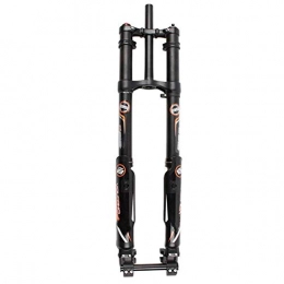 WANGP Mountain Bike Fork WANGP Suspension Fork 26 / 27.5 / 29" Mountain Bike DH / FR, Double Shoulder Control With Adjustment Of Damping Pneumatic Shock Absorbers, Travel Distance: 203mm