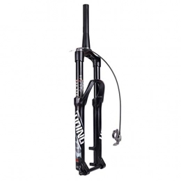 Waui Mountain Bike Fork Waui 27.5inch Mountain Suspension Fork, Lightweight Aluminum Alloy Shock Absorber Mountain 1-1 / 8" Travel 110 * 15mm (Color : B, Size : 27.5inch)