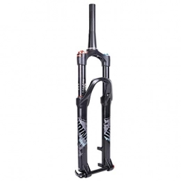 Waui Mountain Bike Fork Waui 27.5inch MTB Mountain Bike Suspension Fork, 1-1 / 8' Aluminum Alloy Cycling Suspension Lock Shoulder Control Travel:100mm (Color : B, Size : 26inch)