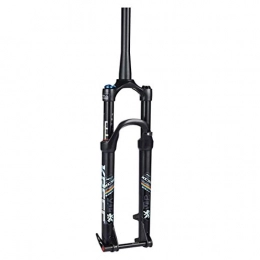 Waui Mountain Bike Fork Waui Bicycle MTB Fork Bicycle 26 / 27.5 / 29 Inch Shock Absorber Stroke 120 Mm Carbon Steerer Mountain Bike Fork For (Size : C)