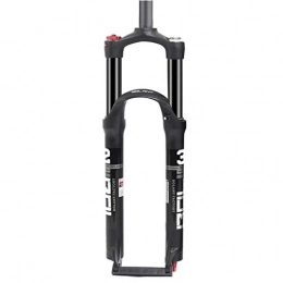 Waui Spares Waui Bike Forks Suspension MTB Fork Carbon Steerer Tube Suspension MTB Mountain Bike Fork For Bicycle 26 / 27.5 / 29 Inch Shock Absorber Stroke 100 Mm (Size : 27.5 inches)
