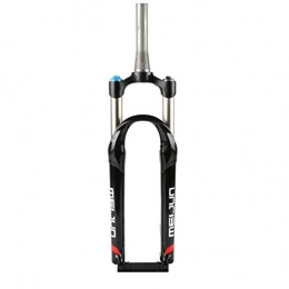 Waui Mountain Bike Fork Waui Suspension Front Fork Cone Tube 26 Inch 650B Bicycle Mountain Bike Hydraulic Lock Shock Absorber (Color : Black)