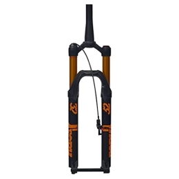 WDNMDY Mountain Bike Fork WDNMDY MTB Thru Axle Suspension Fork - 27.5 / 29 Inch, 28.6mm Tapered Tube Air Front Fork, Thru Axle 15X100, Damping Rebound, Travel 140mm Mountain Bike Fork, Remote Lockout Off-road Bicycle Fork