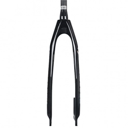 WJNY Mountain Bike Fork WJNY Carbon Fiber Fork, 26 / 27.5 / 29inch Tapered Head Tube Bicycle Full Carbon Rigid Fork, Seven Color Laser Label, for Mountain Bike Accessories 27.5inch