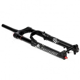 WLJBD Mountain Bike Fork WLJBD 27.5 29 Inch Mountain Bike Fork DH AM Fork 36 Travel 160mm Bicycle Air Suspension Cone 1-1 / 2" Discbrake Fork Thru Axle 15 * 110mm Hand Control (Color : Black, Size : 27.5inch)