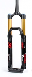 WLJBD Mountain Bike Fork WLJBD 27.5 29 Inch MTB Bike Fork, Cone Tube Remote Control Air Suspension Forks 15x110mm Thru Axle DH Shock Absorber Fork Downhill Travel 160mm (Color : A, Size : 29inch) (Color : B, Size : 29inch)