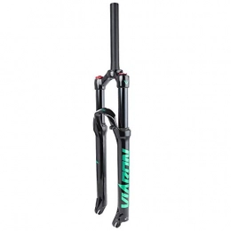 WRJY Mountain Bike Fork WRJY MTB Suspension Fork 26 / 27.5 / 29 Inch, Air Fork Aluminum Alloy Straight Double Shoulder Contro, with Rebound Adjustment Travel 120 Mm Red, Blue, Green