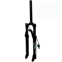 WRNM Mountain Bike Fork WRNM Bike Fork MTB Suspension Air Fork 120mm Travel Straight Mountain Bike Forks Crown / Remote Lockout 9 * 100mm QR 32 Tube Bicycle Front Fork (Color : Remote Lockout, Size : 24inch)
