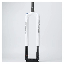 WULE-RYP Mountain Bike Fork WULE-RYP Bicycle Fork Mountain Bike Fork 27.5 29er RS1 ACS Solo Air 100 * 15MM Predictive Steering Suspension Oil And Gas Fork (Color : 29INCH White)
