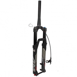 WULE-RYP Mountain Bike Fork WULE-RYP MTB Bicycle Suspension fork 26 / 27.5 / 29inch Air Fork Damping adjustment Travel 140mm Thru Mountain Bike Cone tube Front fork (Color : 29 Cone Remote)
