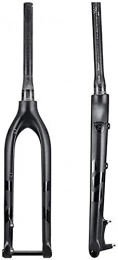 WWJZXC Spares WWJZXC Bike Front Fork Suspension Fork Bicycle 29Er Carbon Fork Rigid 27.5 Bicycle MTB Front Fork Carbon Rigid Fork Axle Thru 15X100mm 27.5Er Mountain Forks (Size : 29 inch)