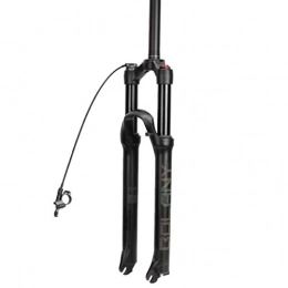 WWL Mountain Bike Fork WWL Carbon Air Fork Air Fork 26er 27.5er .29er Suspension Mountain Fork Bicycle MTB BIKE Fork Smart Lock Out Damping Adjust 100mm Travel (Color : Remote control, Size : 26inch)