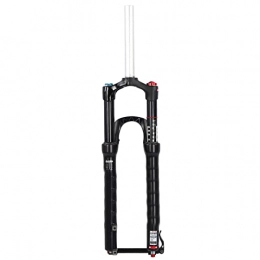 WYDMBH Mountain Bike Fork WYDMBH Bicycle Suspension Fork Bicycle Fork Straight Pipe Mountain Bike Magnesium Alloy Bicycle Damping Front Fork For 29 Inch Wheel Hub Air Damping Front Fork