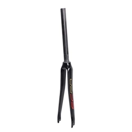 WYJW Mountain Bike Fork WYJW 26 / 27.5 / 29 Inch Full Carbon Fiber Bicycle Ultralight 3K Bicycle Hard Fork Road Mountain Bike Fork Bicycle Parts 1-1 / 8"Disc Brake Straight Tube, 27.5in