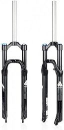 WYJW Mountain Bike Fork WYJW 26" 27.5" MTB Bike Suspension Forks 26 Inch, Aluminum Alloy Mountain Road Bikes Cycling Straight Tube 1-1 / 8" Disc Travel 100mm Air Fork