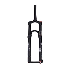 WYJW Spares WYJW 29 Inch MTB Suspension Fork Travel 140mm, Tapered Manual Lockout Forks, Magnesium Alloy Bicycle Front Shock Absorbers Fit Mountain / Road BMX