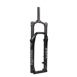 WYJW Spares WYJW Front Fork，26 inch Air Suspension For Fat MTB Fork 4.0 MTB 120mm Travel Straight Tube 34mm Bicycle Front Fork