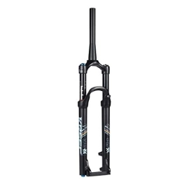 WYJW Spares WYJW Mountain Bicycle Suspension Fork Magnesium Alloy 26 27.5 29 Inch Bike Front Fork Air Shock Absorber Manual Lock Disc Brake, Straight tube or Conical tube, Travel 120mm