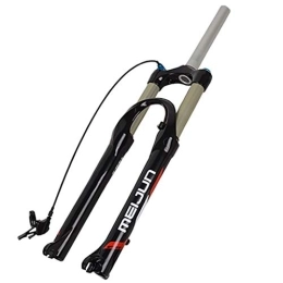 WYJW Spares WYJW Suspension 26 Inch Air Fork Mountain Bicycle Suspension Fork, MTB Fork Smart Lock 100mm Travel