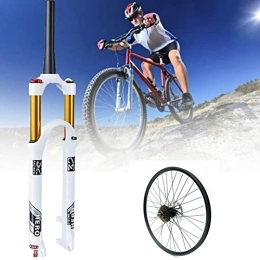 WZFANJIJ Spares WZFANJIJ Mountain Bike Bicycle MTB Front Suspension Fork - Travel 100mm - 9mm Quick Release, Spinalcanalmanual-27.5inches