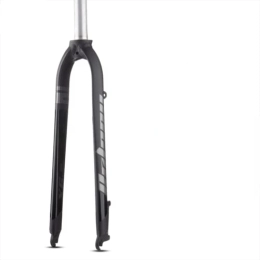 QQY Spares X5X6 Bike Rigid Fork 26 / 27.5 / 29inch Disc Brake Mountain Fork Straight Tube 28.6MM Matte Lightweight MTB Bicycle Fork (X6 Black)