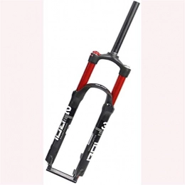 XGJ Spares XGJ Mountain Bike Cycling Front Suspension Fork, Bicycle MTB Suspension Fork, Straight Steerer Front Fork, Double Air Chamber System, Suspension Air Fork, Aluminum Alloy Pneumatic System