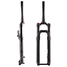 XHEEB Spares XHEEB 27.5 / 29 Inch Mountain Bike Front Fork MTB Fork, Barrel Shaft Air Fork / Cone Tube 28.6 * 39.8 * 220mm / With Damping / Stroke 130mm / 38mm Fork Leg / Open Gear 100 / 110mm / Barrel Shaft 15mm