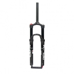 XIAOL Spares XIAOL Bicycle Fork Mountain Bicycle Front Fork Premium Alloy MTB Suspension Brake Air Mountain Bike Fork 26 27.5 29 Inch Cycling Parts, Black27.5inch