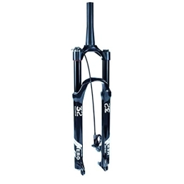 XINXI-YW Spares XINXI-YW Bike Suspension Forks Bright black 100-120mm Stroke Mountain Bike Air Fork 26 27.5 29 Inch Bicycle Suspension Plug Opening Magnesium alloy Tapered Steerer and Straight Steerer Front Fork