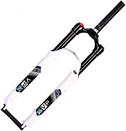 XKCCHW Mountain Bike Fork XKCCHW Bicycle Air Mtb Front Fork 26 / 27.5 / 29 Inch, 100 Mm Travel Light Alloy 1-1 / 8 Inch Mountain Bike Suspension Fork D 26 Inch