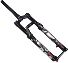 XKCCHW Mountain Bike Fork XKCCHW Bicycle Front Fork Barrel Shaft Gas Fork Suspension Fork 27.5 Inch Mountain Bike Front Fork 29 Inch Wire Control Bicycle Parts (Color: A, Size: 27.5Inch)