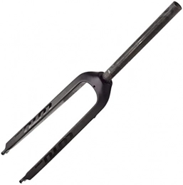 XKCCHW Spares XKCCHW Carbon Fiber Bicycle Fork 26"27.5" 29", Universal Hard Forks 649.2 G - Black