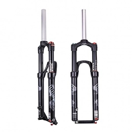 xldiannaojyb Mountain Bike Fork xldiannaojyb 26 / 27.5 Straight Tube Shoulder Control Quick Release Damping Mountain Bike Front Fork Magnesium Alloy Air Fork Can Lock The Front Fork