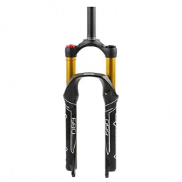 XMcKJ Mountain Bike Fork XMcKJ Mountain Bike Fork 26 27.5 29 Inch Bicycle Air Suspension Magnesium Alloy Fork Discbrake Quick Release Fork HL / RL Travel 110mm Super-light 1700g (Color : Manual, Size : 27.5inch)