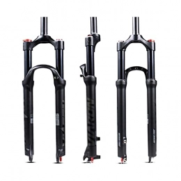 XRDSHY Spares XRDSHY Suspension Fork 26 / 27.5 / 29 Inch Lightweight Shoulder Control MTB Fork Made Of Aluminum Alloy Suspension Fork Mountain Bike Cycle Path 120 Mm, black-29inch