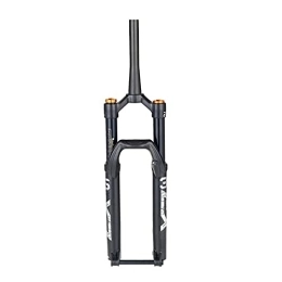 XYSQ Mountain Bike Fork XYSQ 27.5 / 29 Inch Front Suspension Fork MTB Damping Rebound Adjustment Travel 140mm Barrel Shaft 15x100mm Disc Brake Cycling Accessories (Size : 29 inch)