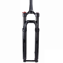 XYSQ Spares XYSQ 27.5 / 29 Inch Suspension Fork MTB Aluminum Alloy Shock-absorbing Barrel Axle Damping Type Air Travel 100mm QR 15mm (Color : Shoulder control, Size : 27.5 inch)