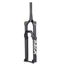 XYSQ Mountain Bike Fork XYSQ Front Suspension Fork 27.5 / 29 Inch Mountain Bike Damping Rebound Adjustment Travel 140mm Disc Brake Cycling Accessories Shoulder Control (Size : 27.5 inch)