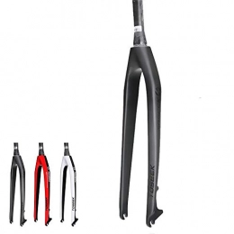 YAJAN Spares YAJAN Suspension Fork, 26 / 27.5 / 29 Inch Bicycle Hard Fork Disc Brake Mtb Full Carbon Fork Cone Tube Suitable for Most Mountain Bikes