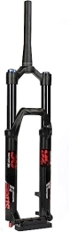 YANHAO Mountain Bike Fork YANHAO Bicycle Downhill Mountain Bike Air Suspension Fork 26 27.5 29 Inches, Rebound Adjustment Bicycle Front Fork Conical Tube