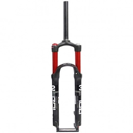 YANYUN Spares YANYUN Aluminium Alloy Bike Suspension Forks, 26 / 27.5 / 29 Inch Mountain Bike Front Fork, Double Air Chamber Suspension Fork, Pneumatic Fork, Red-27.5Inch