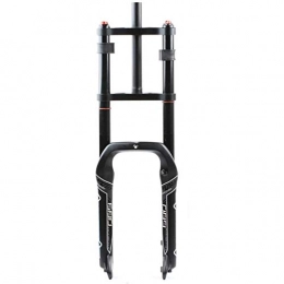 YANYUN Mountain Bike Fork YANYUN MTB Bicycle Fork 26 Inch Aluminum Alloy The Suspension Fork Easy To Install ATV / Snowmobile The Front Fork Strong Structure Bicycle Accessories