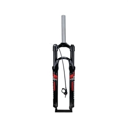 YFFSWSRY Mountain Bike Fork YFFSWSRY Mountain Front Fork 26 / 27.5 / 29 inch MTB Bicycle Suspension Fork, Straight Steerer Front Fork 100mm Travel Red Air Supension Front Fork (Color : Red, Size : 26 inch)