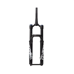 YFFSWSRY Mountain Bike Fork YFFSWSRY Mountain Front Fork 27.5 / 29 inch Off-road Bicycle Suspension Fork, Tapered Steerer Front Fork Air Supension Front Fork (Color : Black, Size : 27.5 inch)