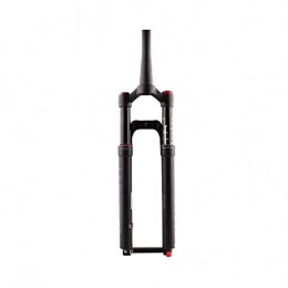YFFSWSRY Mountain Bike Fork YFFSWSRY Mountain Front Fork Mountain Bike Suspension Fork Tapered Steerer Front Fork Black Air Supension Front Fork (Color : Black, Size : 29 inch)